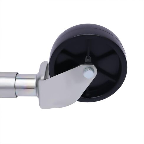 Trailer Jack Wheel - Bolt-On Swivel Tongue Jack - Boat Trailer Jack, Automatic Trailer Jockey Wheel, Heavy-Duty Jockey Wheel, Trailer Nose Wheel 1200 Lb, for T in Saudi Arabia