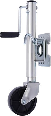 Lift Swivel Trailer Jack - Boat Trailer Jack with Wheel, 20Cm Trailer Support Wheel, 1200Kg Heavy-Duty Bolt-On Swivel Jack, Automatic Support Wheel, Support Whe in Saudi Arabia