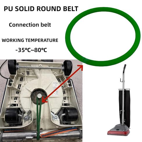 Upgraded Version, PU Vacuum Belt-Sanitaire Vacuum Parts,for Sanitaire Commercial Upright Vacuum SC679K SC684 SC688 SC886 SC887 SC888 SC899 SC9050D 1934 1950,Replace Parts 30563A 30563B, RD 52100 in Kuwait