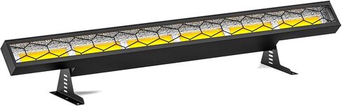 شريط إضاءة حائطي للمسرح LED بقدرة 450 وات، شريط أضواء حفلات COB DJ مع DMX والصوت المنشط للتحكم في اللون المتغير للضوء للكنيسة وحفلات الزفاف والعروض الحية وإضاءة حفلات المسرح في الأماكن المغلقة (1) in Kuwait