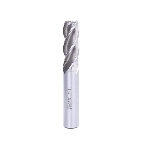 End Mill Bits Set 8pcs HSS 4 - Flutes Metal Cutter Square Aluminum Milling Tool 2mm 3mm 4mm 5mm 6mm 8mm 10mm 12mm of in Saudi Arabia