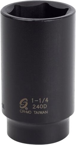 SUNEX TOOLS 240D مقبس عميق للمحرك 1/2 بوصة - 1-1/4 بوصة in Kuwait