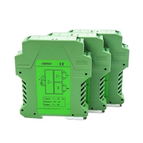 1pcs Dual Channels Temperature Signal Converter 1 in 2 Out Pt100-200-850C PT1000-50-300C Cu50-50-150C(0-5V_24V_CU50) in Saudi Arabia