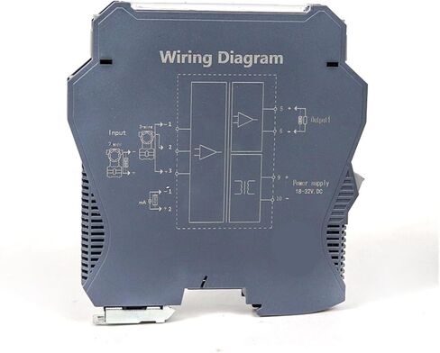 220V Power Supply Loop Powered 4-20Ma Input Output Signal Isolator(4-20MA in_220V_1-5V Out) in Saudi Arabia