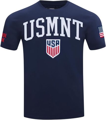 Pro Standard Mens USSF US Soccer Classic Chenille S/S TEE Eggshell 3XL in Saudi Arabia