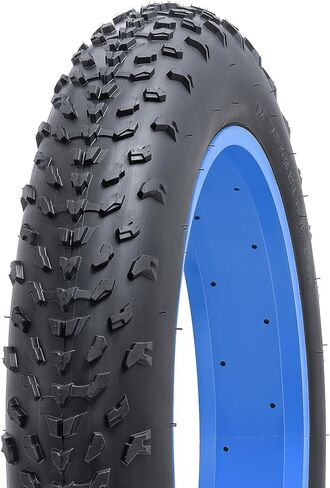 20x4.0 Electric Bike Tire 20 inch Fat E-Bicycle tire Suitable for 20x4 20 X 4.0 MTB/E-Bike Folding Replacement Fat Bike Tire (Single) in Saudi Arabia