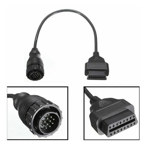 Fengpeng لـ Sprinter 14pin إلى 16Pin كابل تشخيص السيارة 14 دبوس إلى obdii obd2 obd ii odb 2 16 محول in Kuwait