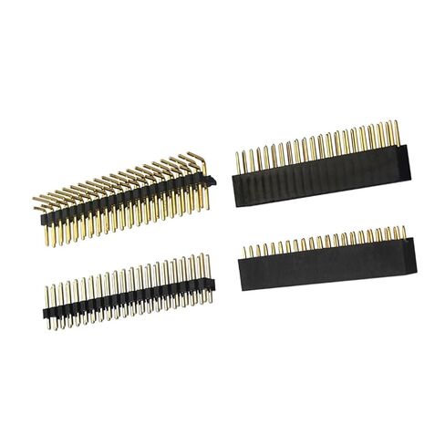 Fengpeng 4 قطعة/المجموعة/المجموعة 2x20 دبوس المقبس المزدوج ذكر رأس موصل ل التوت بي صفر/ث أنثى اللوحة الملحقات in Kuwait