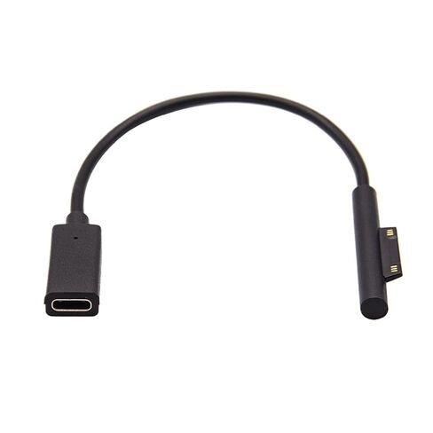 Fengpeng 20 سنتيمتر 15 فولت 3A شحن سريع USB نوع-C أنثى مصدر الطاقة Fo Surface Pro 4 5 6 الذهاب اللوحي PD مهايئ شاحن كابل تيار مستمر in Kuwait
