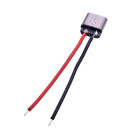 Fengpeng 20 قطعة USB Type-C 2Pin قاعدة أنثى ملحومة مع سلك TypeC 3A مقبس تيار عالي C منفذ كابل موصل in Kuwait