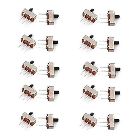 20-Piece SS-12D00 (1P2T) Toggle Switch Vertical Slide Switch in Saudi Arabia