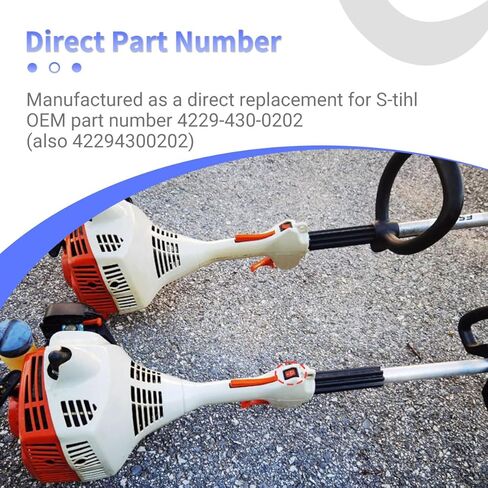 4229-430-0202 مفتاح إيقاف تشغيل/إيقاف بديل لقادين S-tihl FS38 FS45 ومنفاخ BG55 BG65 BG85 in Kuwait