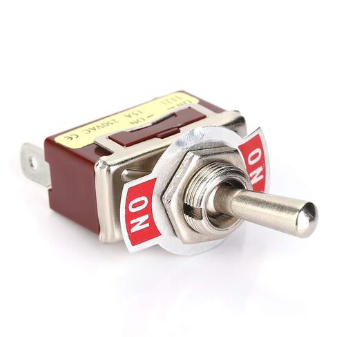 تبديل التبديل SPDT 2-Position ON-ON 250V 15A 12mm 3-Pin المسمار الطرفي 5-Pack لمشاريع الإلكترونيات in Kuwait