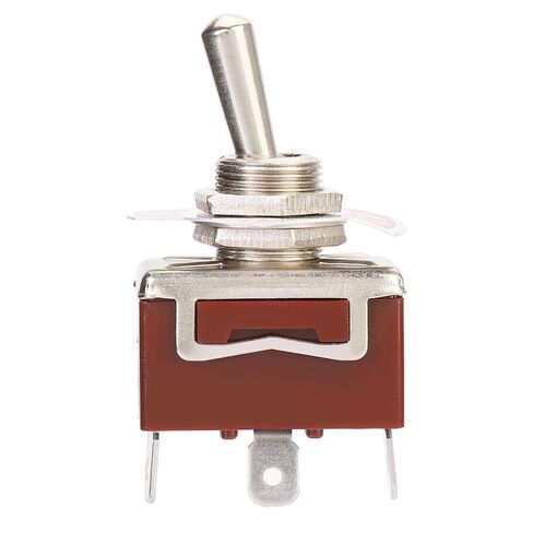 تبديل التبديل SPDT 2-Position ON-ON 250V 15A 12mm 3-Pin المسمار الطرفي 5-Pack لمشاريع الإلكترونيات in Kuwait