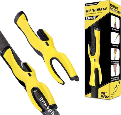 مدرب قبضة الجولف، عبوتان، متوافق مع اليد اليمنى، بلاستيك، مرفق لتحسين وضع اليد in Kuwait