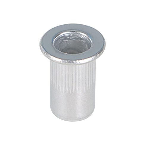 100Pcs Rivet Nuts Kit 10-24 UNC Assortment Kit Aluminum Flat Head Threaded Insert Nutserts Fit for Metal Sheets or Non-Metal Plastic, Wood, and Other Sheets in Saudi Arabia
