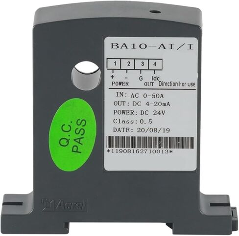 BA10-AI/I محولات الطاقة الكهربائية AC محولات التيار المتردد تنقل إشارة التيار المتردد إلى الإشارة التناظرية DC القياسية 0-20mA in Kuwait