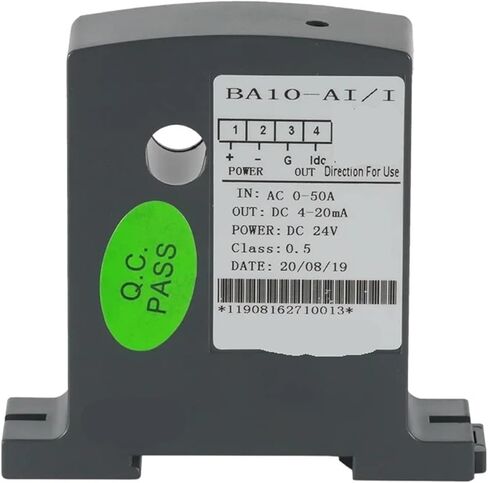 BA10-AI/I محولات الطاقة الكهربائية AC محولات التيار المتردد تنقل إشارة التيار المتردد إلى الإشارة التناظرية DC القياسية 0-20mA in Kuwait