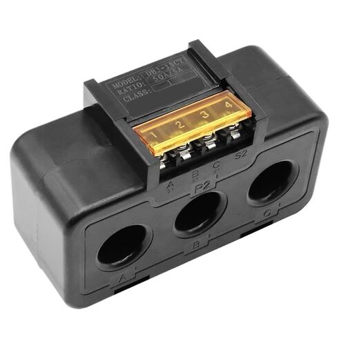 yunshop888 Three Phase 0.5 Class Current Transformer CT5 AC Current Transformer 50A 100A 200A Current Sensor(100A) in Saudi Arabia
