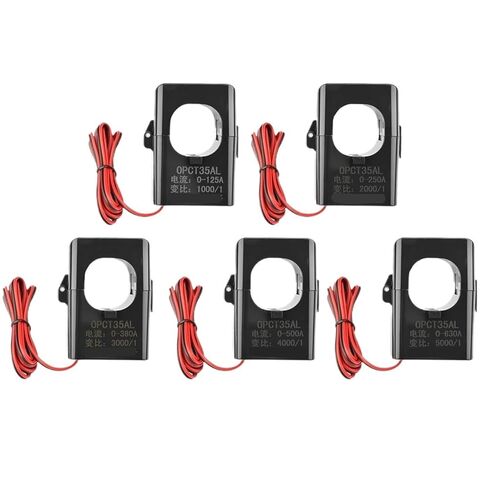yunshop888 OPCT35AL Split Core Current Transformer 1000/1 3000/1 5000/1 125A 630A Silicon Iron Core Open AC Clamp Current Transform Sensor(Type B) in Saudi Arabia