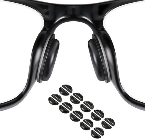 10 أزواج من وسادات الأنف المصنوعة من السيليكون المتوافقة مع نظارات Ray-Ban Meta Smart Glasses Wayfarer Headliner Skyler، ملحقات وسائد الأنف ذاتية اللصق المضادة للانزلاق، مقابض أنف بديلة مريحة in Saudi Arabia