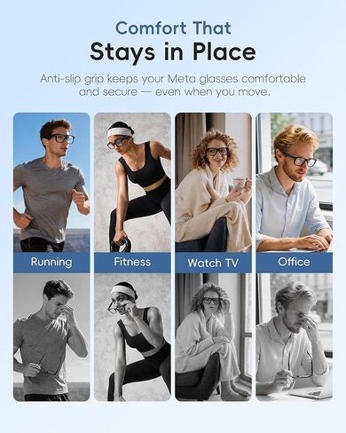 10 أزواج من وسادات الأنف المصنوعة من السيليكون المتوافقة مع نظارات Ray-Ban Meta Smart Glasses Wayfarer Headliner Skyler، ملحقات وسائد الأنف ذاتية اللصق المضادة للانزلاق، مقابض أنف بديلة مريحة in Saudi Arabia