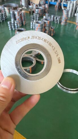 حشية جرح حلزونية من GemmySeal مع حلقة داخلية وخارجية 316SS، مملوءة بالجرافيت، 5 قطع 6 بوصة DN150-900lb in Saudi Arabia