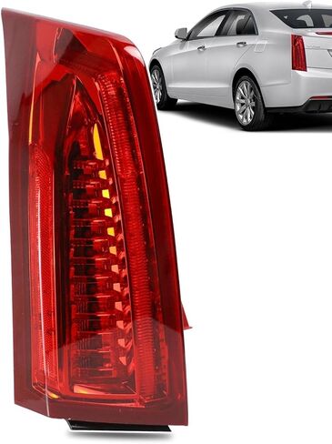 مجموعة LED Tail Light Assembly متوافقة مع 2013-2018 Cadillac ATS اليسار من جانب السائق الخلفي استبدال 84081571 in Saudi Arabia