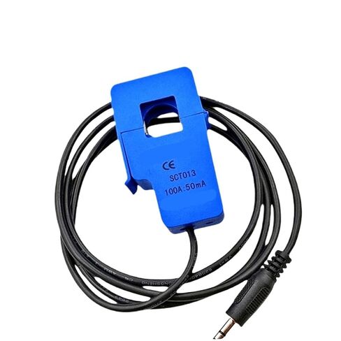 SCT-013 0-100A محول تيار مغلق مفتوح SCT013 غير جراحي 10A / 20A 25AC مستشعر 50MA / 60A1V سبليت كور الحالي ترانسفو (100A 50MA) in Kuwait