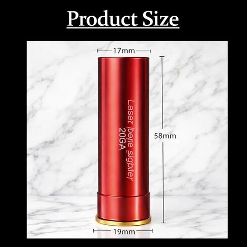 ليزر ريد دوت 20 قياس من جوتيكال - 6 بطاريات متضمنة (20 نقطة ليزر ريد دوت) in Kuwait