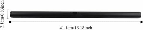 Electric Scooter Handle Bar Universal Stainless Steel Handlebar for Mijia M365 Electric Scooter Metal Replacement(Black) in Saudi Arabia