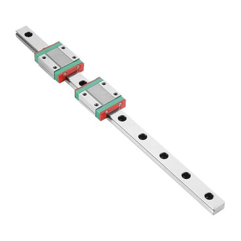 1 قطعة MGN7 MGN12 MGN15 100 مللي متر إلى 1500 مللي متر خطي السكك الحديدية + 2 قطعة دليل خطي كتلة (MGN12C ، 100 مللي متر) in Kuwait