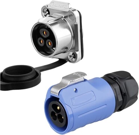 Screw-locking AC/DC power connector(Docking Socket B) in Saudi Arabia