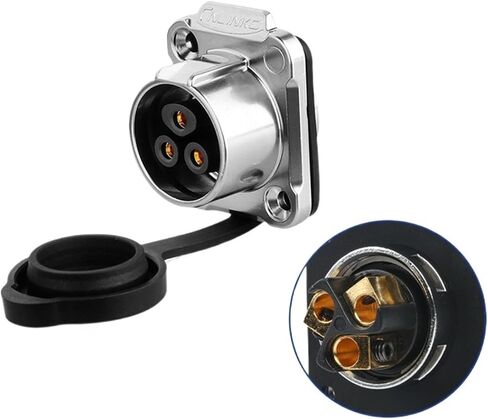 Screw-locking AC/DC power connector(Docking Socket B) in Saudi Arabia