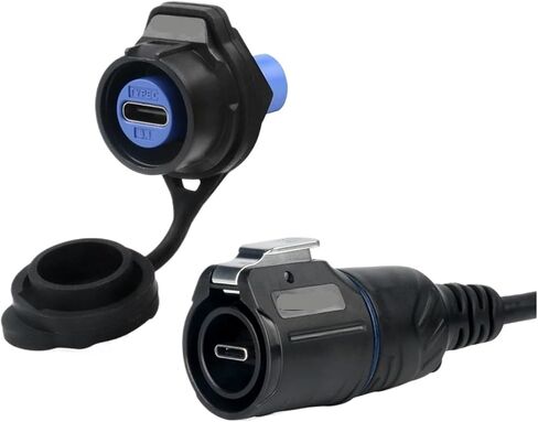 موصل USB 3.1 من النوع C، واجهة بيانات وطاقة 5A (مقبس التوصيل E) in Kuwait