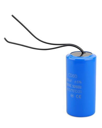 مكثف تشغيل المحرك CD60 300 فائق التوهج/MFD 330VAC مناسب لبدء تشغيل المحرك الكهربائي in Kuwait
