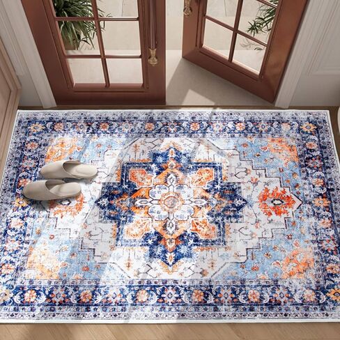 Boho قابلة للغسل Rugh 2x6 للممرات غير المطبخ سجاد المطبخ السجاد الأرضية للمطبخ لغرفة الغسيل غرفة نوم حمراء in Saudi Arabia