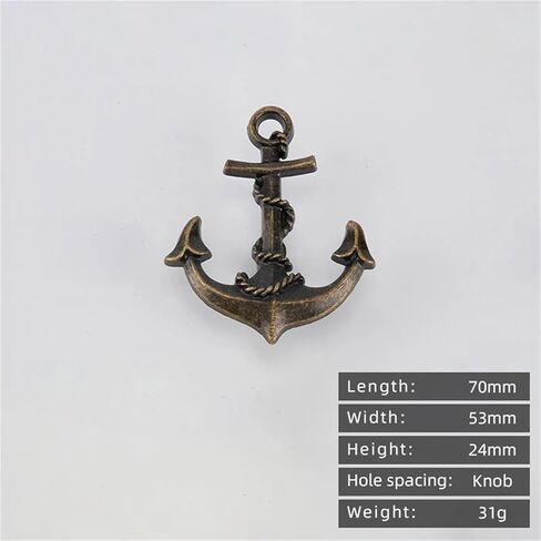 Retro Ship Handle Furniture Hardware Cabinet Rudder Steering Wheel Drawer 5Pcs(6133-Bronze) in Saudi Arabia