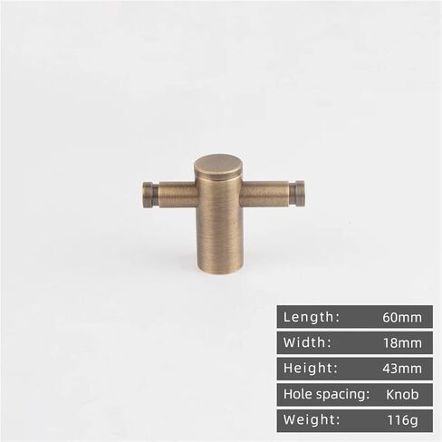 Solid Brass Long Handle Antique Cabinet Drawer Pull Adjustable Bathroom Towel Rack 1Pcs(8846-T-AB) in Saudi Arabia