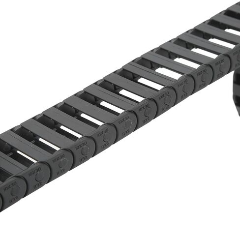 Drag Chain Efficient 10x30mm Cable Drag Chain for CNC Machine Tools, Easy Installation in Saudi Arabia