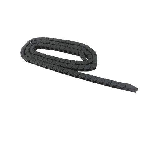1Meter 5x5mm Wire Carrier Cable Drag Chain Mini Plastic Towline with Connectors for CNC Router Tools in Saudi Arabia