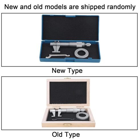 Inside Micrometer Measurement Tool with Alloy Head, Stainless Steel Body, Clear Marking Lines, Locking Device & Built-in Ratchet 50-75mm Precision Caliper Alternative in Saudi Arabia