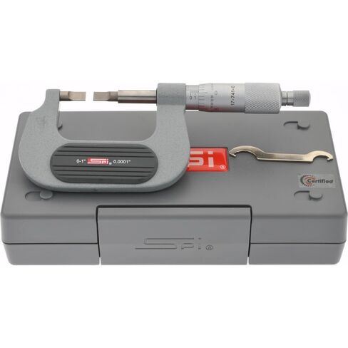 SPI 17-743-6 Mechanical Blade Micrometer: 0.0002" Accuracy, 2" to 3" Range in Saudi Arabia