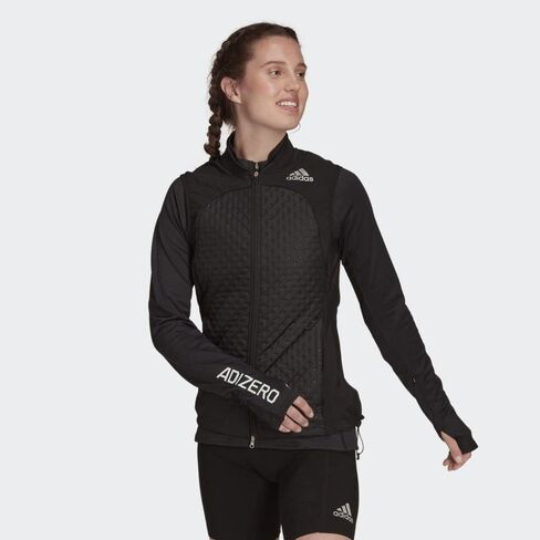 adidas Women's Adizero Vest Running, Black, X-Small in Saudi Arabia
