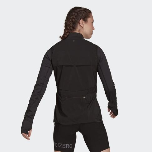adidas Women's Adizero Vest Running, Black, X-Small in Saudi Arabia