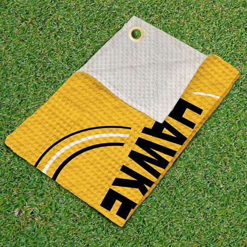 Northwest NCAA Iowa Hawkeyes Golf Towel, Official Licensed Microfiber Waffle Fabric, Absorbent 16x25 in Club Cleaning Accessory, Droplets Design in Saudi Arabia