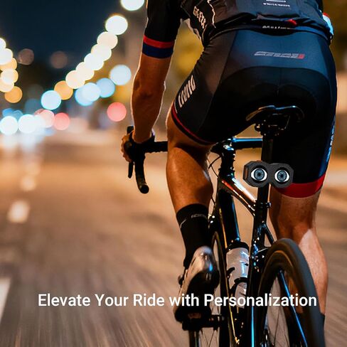 Bike Tail Light, Rechargeable Bicycle Tail Light LED Devil Eyes Light with App Control, Programmable Demon Eyes, Rear Bike Light for Bikes and Motorcycles (Single Eye) in Kuwait