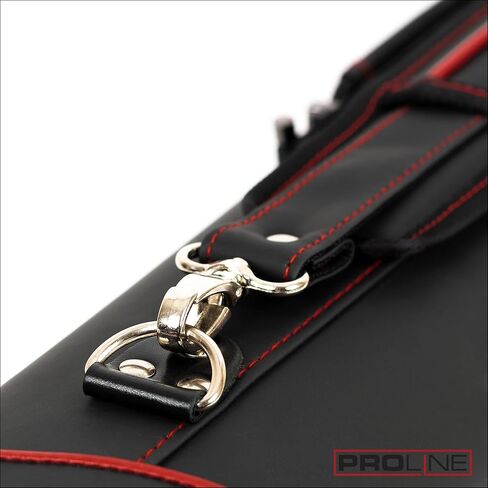 Cuetec Pro Line 95-757B 3Bx5S حافظة عصا البلياردو السوداء مع حزام الكتف in Kuwait