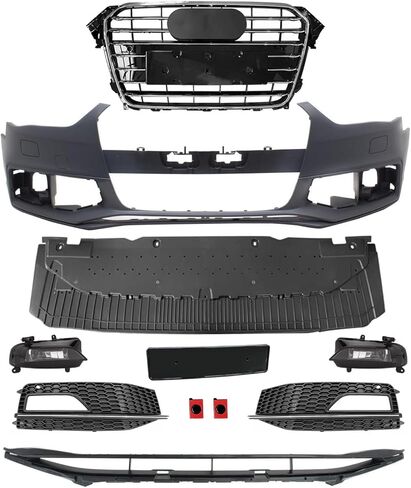 Bumper Support Bracket Front Left&Right Side LH RH For 2015 2016 2017 2018 Audi A3 Quattro/S3 8V5807184, 8V5807183 AU1043102, AU1042102 in Saudi Arabia