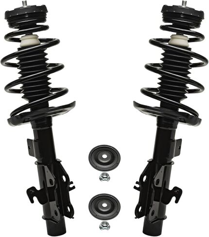 Detroit Axle - Struts Struts Still Bars لعام 2016-2020 Kia Sorento ، اثنين من الدعامات مع Coil Springs 2 Sway Bars 2017 2018 2019 Suspension Repension in Saudi Arabia